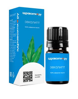 Масло эфирное Эвкалипт Здравсити, фл 10мл