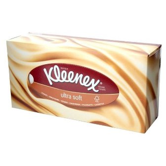 Kleenex (Клинекс) салфетки бумажные ультрасофт, 56 шт в короб