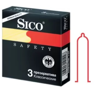 Купить sico (сико) презервативы safety классические 3шт в Заволжье