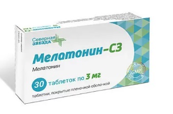 Купить мелатонин-сз, таблетки, покрытые пленочной оболочкой 3мг, 30 шт в Заволжье