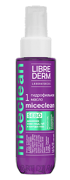 Купить librederm miceclean sebo (либридерм) гидрофильное масло для жирной и комбинированной кожи, 100мл в Заволжье