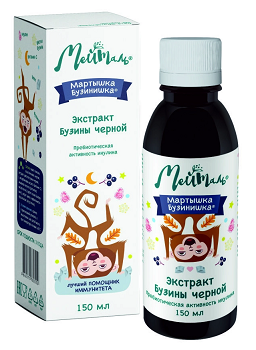 Мартышка Бузинишка, жидкость, флакон 150мл БАД