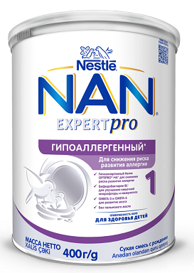 NAN Optipro 1 HA (НАН) Гипоаллергенный смесь сухая для детей с рождения, 400г