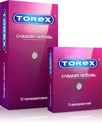 Torex (Торекс) презервативы Сладкая любовь 3шт