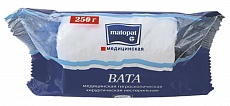 Купить matopat (матопат) вата нестерильная хлопковая, 250г в Заволжье