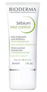Bioderma Sebium (Биодерма Себиум) Мат Контроль для лица 30мл