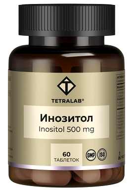 Tetralab (Тетралаб) Инозитол 500мг, таблетки 60шт БАД