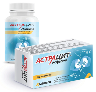 Астрацит-Асфарма, таблетки массой 1500мг 100шт БАД
