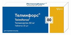 Купить телмифорс, таблетки 80 мг, 30 шт в Заволжье