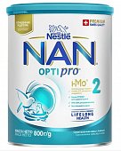Купить nan optipro 2 (нан) смесь сухая для детей с 6 месяцев, 800г в Заволжье