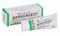 Купить диоксисепт, мазь для местного и наружного применения 5%, 50г в Заволжье