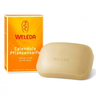 Купить weleda (веледа) мыло детский с календулой 100 мл в Заволжье