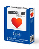 Купить masculan (маскулан) dotted презервативы с пупырышками 3шт в Заволжье
