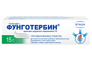 Купить фунготербин, крем для наружного применения 1%, 15г в Заволжье