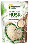 Купить семена подорожника (psyllium husk) здоровый выбор, 75г бад в Заволжье