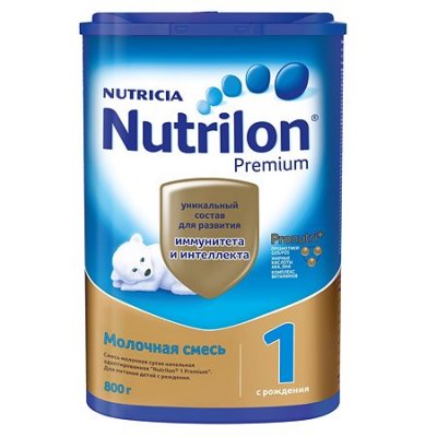Купить нутрилон премиум 1 (nutrilon 1 premium) молочная смесь с рождения, 800г в Заволжье