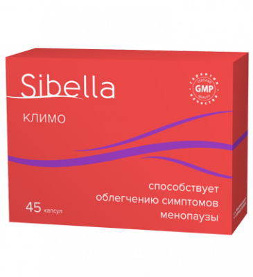 Купить sibella (сибелла) климо, капсулы 200мг, 45 шт бад в Заволжье