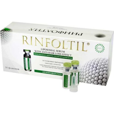 Купить rinfoltil (ринфолтил) липосомальная сыворотка против выпадения волос для интенсивного роста волос, 30 шт в Заволжье