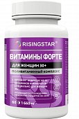Купить risingstar (рисингстар) витамины форте поливитаминный комплекс для женщин 30+, таблетки, покрытые пленочной оболочкой массой 1,660г 60 шт. бад в Заволжье