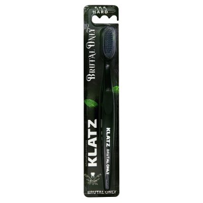 Купить klatz (клатц) brutal only щетка зубная для взрослых жесткая, 1 шт в Заволжье