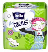 Купить bella (белла) прокладки for teens ultra relax супертонкие део 10 шт в Заволжье