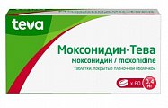 Купить моксонидин-тева, таблетки покрытые пленочной оболочкой 0,4 мг, 60 шт в Заволжье