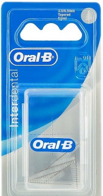 Купить oral-b (орал-би) ершики для межзубной щетки, конические, 6 шт в Заволжье