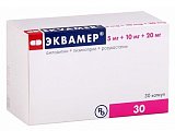 Купить эквамер, капсулы 5мг+10мг+20мг, 30 шт в Заволжье