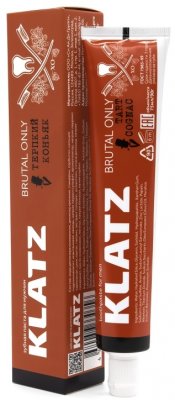 Купить klatz (клатц) зубная паста для мужчин терпкий коньяк, 75мл в Заволжье