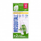 Купить mosquitall (москитолл) защита для взрослых пластинки от комаров 12шт в Заволжье