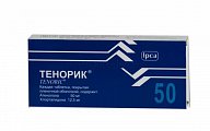 Купить тенорик, таблетки, покрытые пленочной оболочкой 50мг+12,5мг, 28 шт в Заволжье