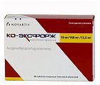 Купить ко-эксфорж, таблетки, покрытые оболочкой 10мг+160мг+12,5мг, 28 шт в Заволжье