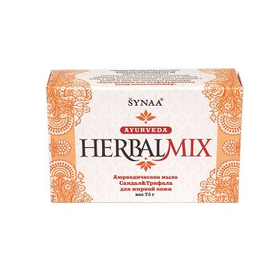 Купить aasha (ааша) herbalmix мыло твердое аюрведическое сандал и трифала, 75г в Заволжье