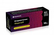 Купить аторвастатин медисорб, таблетки, покрытые пленочной оболочкой 10мг, 60 шт в Заволжье