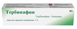 Купить тербинафин, крем для наружного применения 1%, 30 г в Заволжье