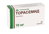 Купить торасемид, таблетки 10мг, 30 шт в Заволжье