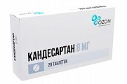 Купить кандесартан, таблетки 8мг, 28 шт в Заволжье