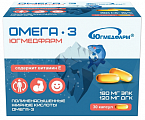 Купить омега-3 югмедфарм, капсулы 30шт бад в Заволжье