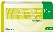Купить элицея ку-таб, таблетки, диспергируемые 10мг, 84 шт в Заволжье
