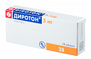 Купить диротон, таблетки 5мг, 28 шт в Заволжье