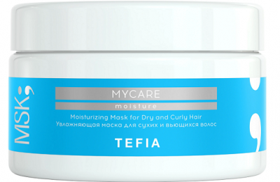 Купить тефиа (tefia) mycare маска для сухих и вьющихся волос уплотняющая , 250мл в Заволжье