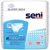 Купить seni (сени) подгузники супер медиум 2 10шт в Заволжье