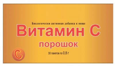 Купить витамин с, порошок в пакетах 800мг, 30 шт бад в Заволжье
