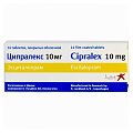Купить ципралекс, таблетки, покрытые пленочной оболочкой 10мг, 14 шт в Заволжье