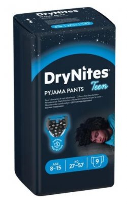 Купить huggies drynites (драйнайтс) трусики одноразовые ночные для мальчиков 8-15 лет, 9 шт в Заволжье