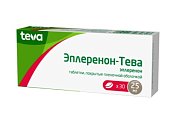 Купить эплеренон-тева, таблетки покрытые пленочной оболочкой 25мг, 30 шт в Заволжье