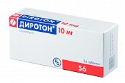 Купить диротон, таблетки 10мг, 56 шт в Заволжье