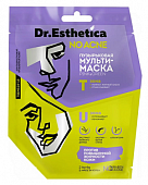 Купить dr. esthetica (др. эстетика) no acne мульти-маска пузырьковая pink&green 1шт в Заволжье