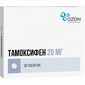 Купить тамоксифен-озон, таблетки 20мг, 30 шт в Заволжье