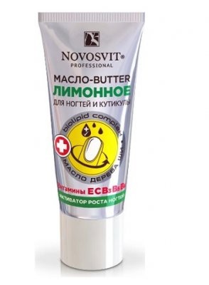 Купить novosvit (новосвит) масло-butter активатор роста ногтей лимон, 20мл в Заволжье